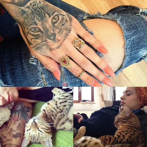 Bengal Cat Tattoo Jana Naima Zerlett