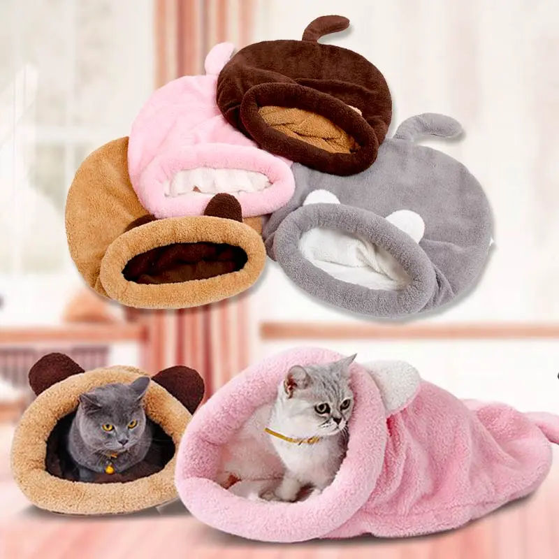 Cute Sleeping Bag Cat Bed Bengal Cats Sleeping Bag Beds For Cats