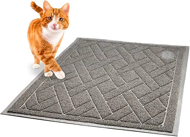 Pawkin Phthalate Free Cat Litter Mat, X-Large