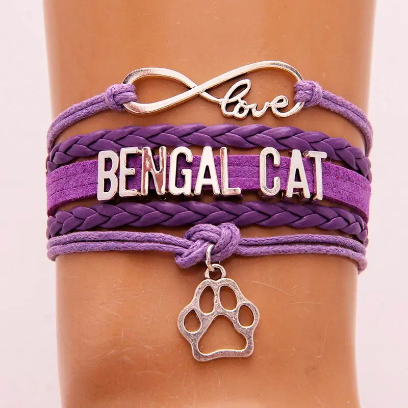 cat bangle bracelet